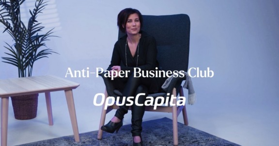 Anti-Paper Business Club by OpusCapita