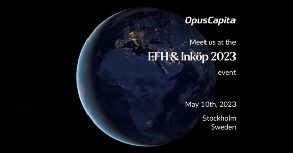 OpusCapita at EFH & Inköp 2023 event