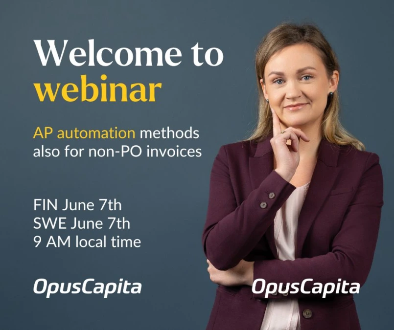 Local webinars: AP automation methods also for non-PO invoices